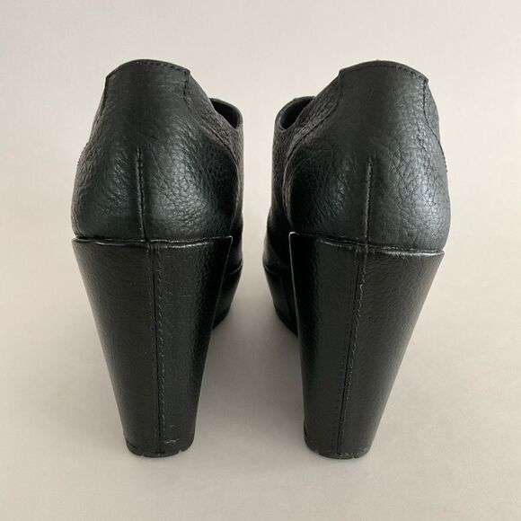 Korks Leather Janelle Wedge Lace-Up Cap-toe Shoes 6.5 - Picture 7 of 13